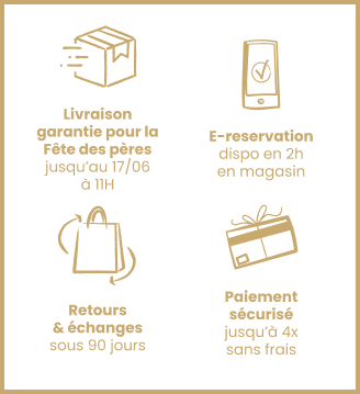 Livraison gratuite jusqu'au 17/06 à 11h