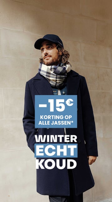 -15€ korting op alle jassen* - Winter echt koud
