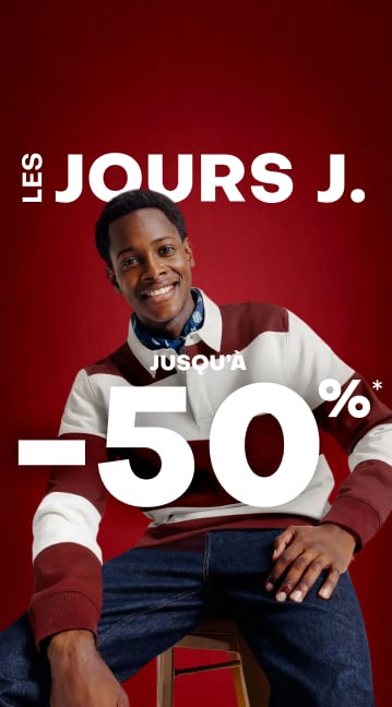 Les jours J. jusqu'à -50%