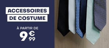 Accessoires de costume à partir de 9€99