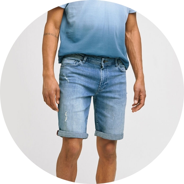 Bermuda en jean