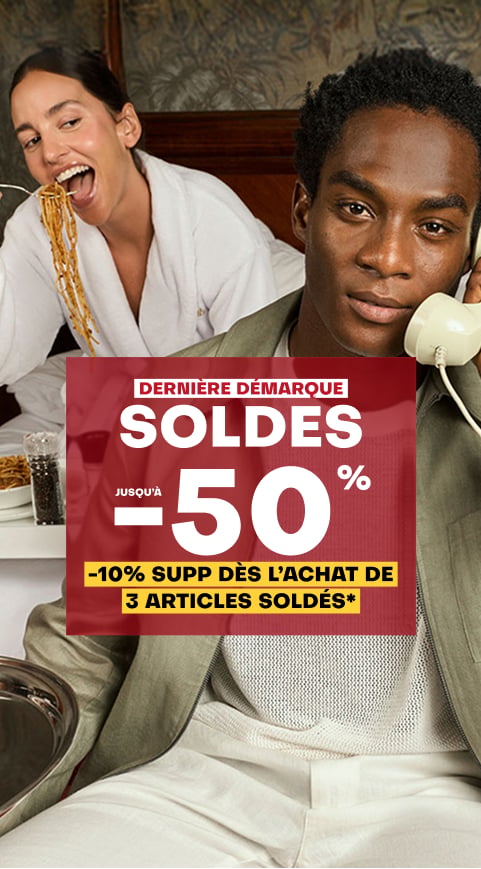 Les soldes jusqu'à -50%