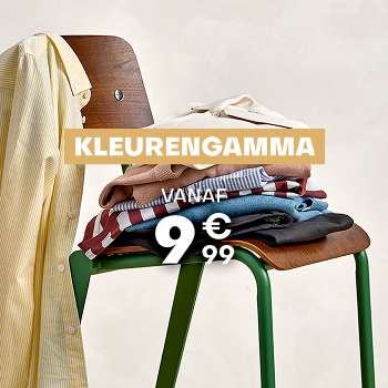 Kleurengamma vanaf 9€99
