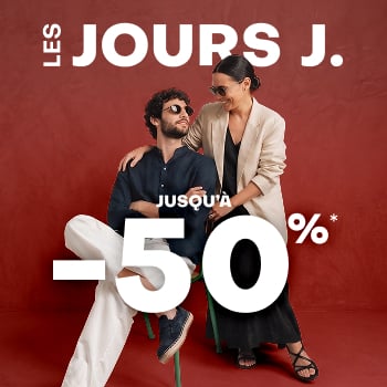 Les jours J. jusqu'à -50%