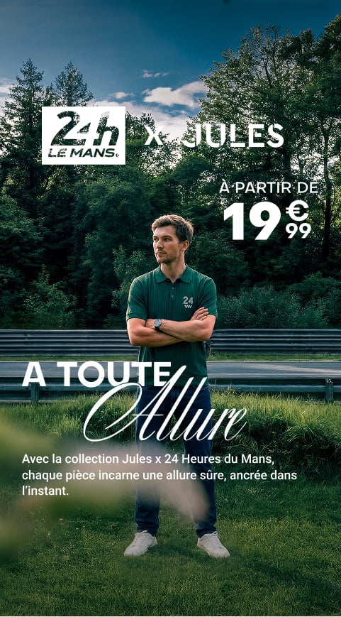 24H Le Mans x Jules — À toute allure