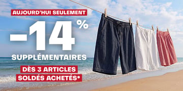 Soldes, jusqu'à -50%