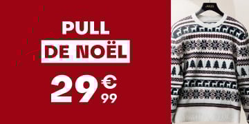 Pull de noël à partir de 29,99€