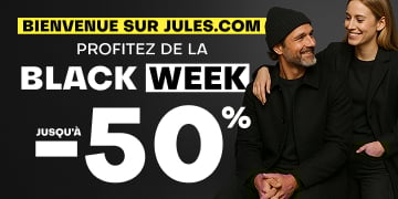 Bienvenue sur Jules.com - Black Week jusqu'à -50%*